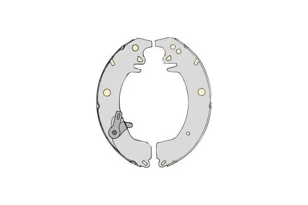 Brake Shoe Set (M608)