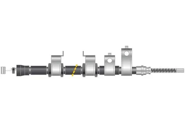 Cable Pull, parking brake (CF6096)
