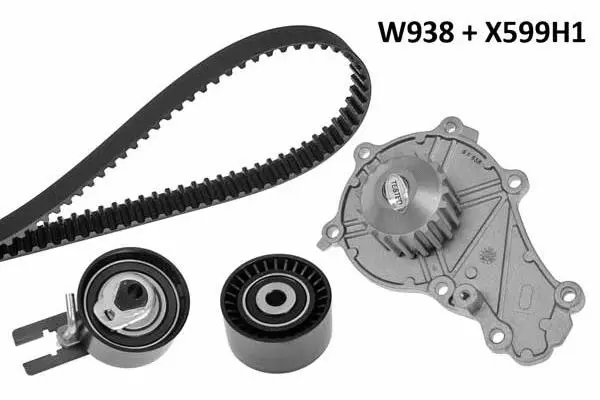 Water Pump & Timing Belt Kit (938K1)