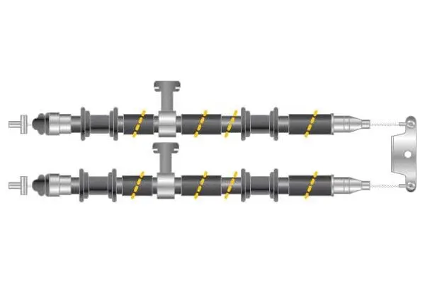 Cable Pull, parking brake (CF5965)