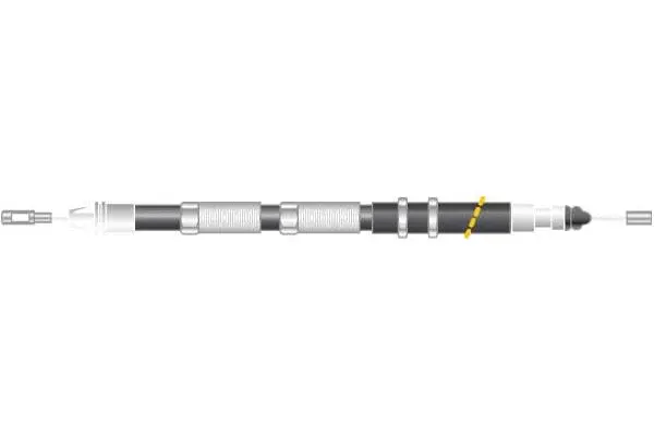 Cable Pull, parking brake (CF5843)