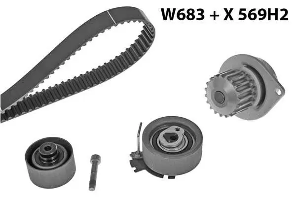Water Pump & Timing Belt Kit (683K2)