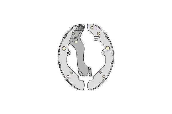 Brake Shoe Set (M590)