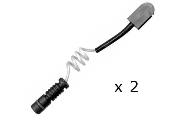 Warning Contact, brake pad wear (TU159)