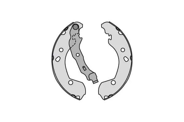 Brake Shoe Set (M819)