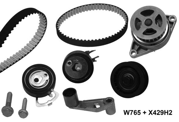 Water Pump & Timing Belt Kit (765K1)