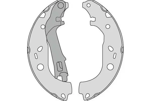 Brake Shoe Set (M844)