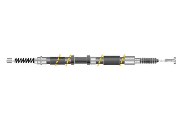 Cable Pull, parking brake (CF5137)