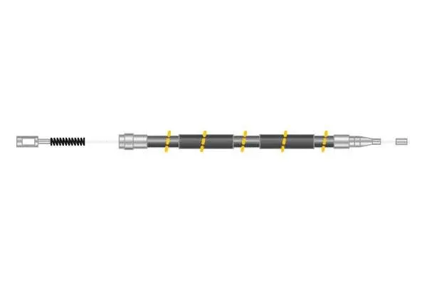 Cable Pull, parking brake (CF5546)