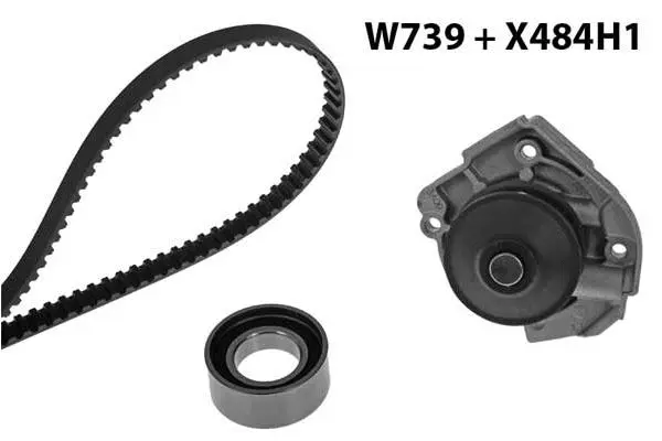 Water Pump & Timing Belt Kit (739K1)