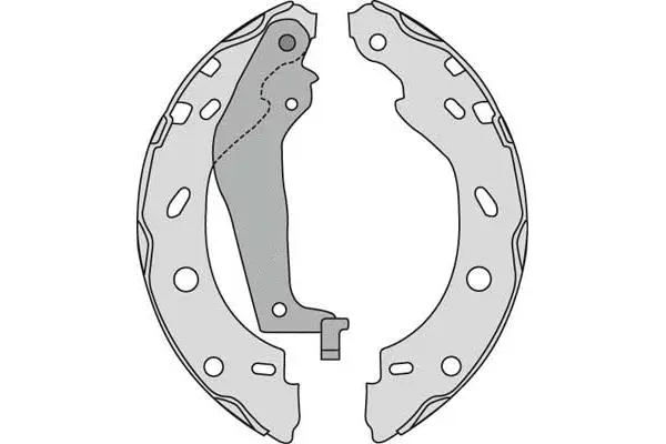 Brake Shoe Set (M803)