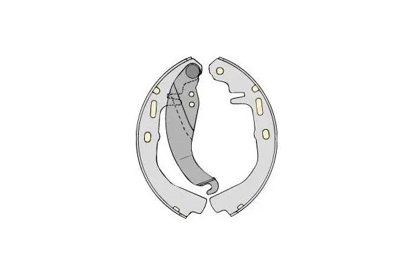 Brake Shoe Set (M620)