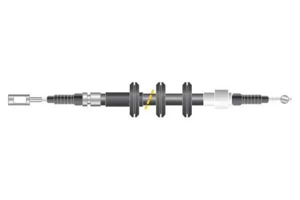 Cable Pull, parking brake (CF5035)