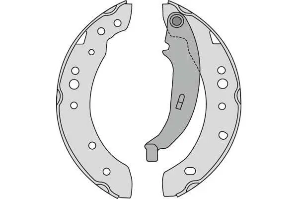 Brake Shoe Set (M880)