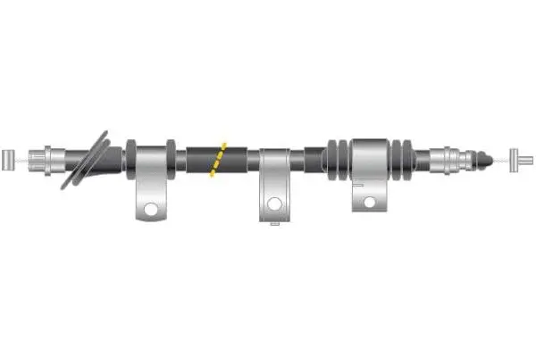 Cable Pull, parking brake (CF6104)