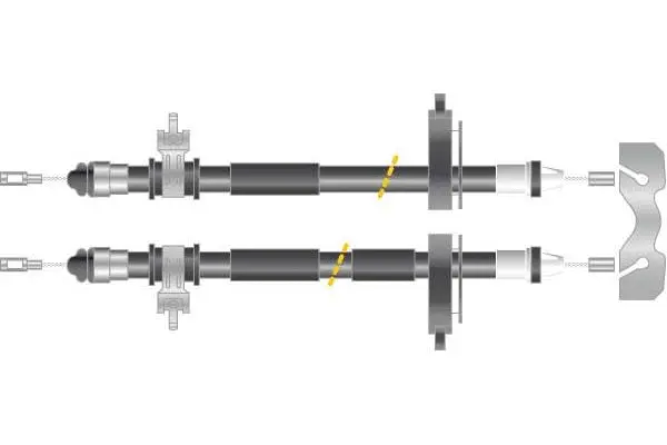 Cable Pull, parking brake (CF5790)