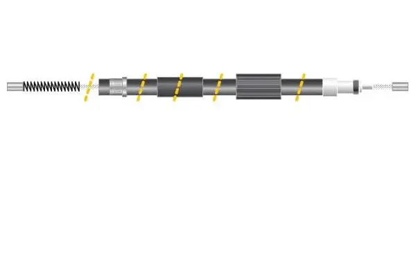Cable Pull, parking brake (CF5090)