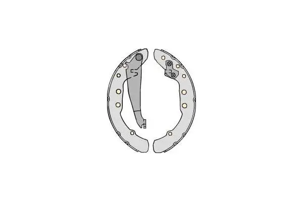 Brake Shoe Set (M677)