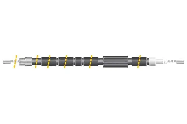 Cable Pull, parking brake (CF5390)