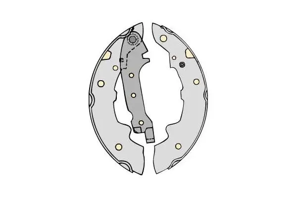 Brake Shoe Set (M515)