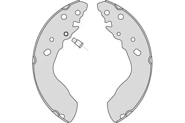 Brake Shoe Set (M814)
