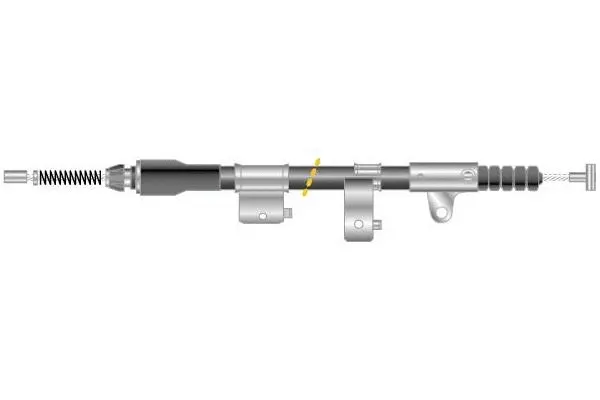 Cable Pull, parking brake (CF6365)