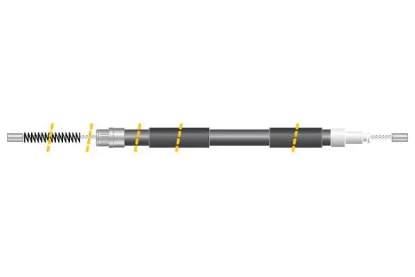 Cable Pull, parking brake (CF5389)