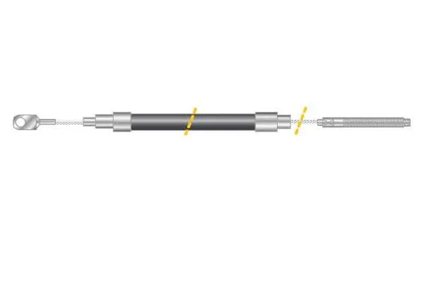 Cable Pull, parking brake (CF5043)