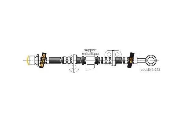 Brake Hose (F6458)