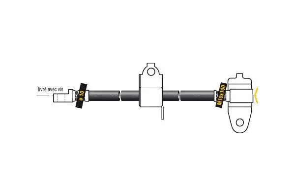 Brake Hose (F5507)
