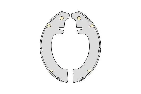 Brake Shoe Set (M521)