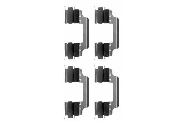 Accessory Kit, disc brake pad (A249)