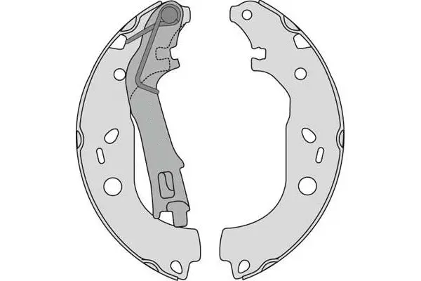 Brake Shoe Set (M843)