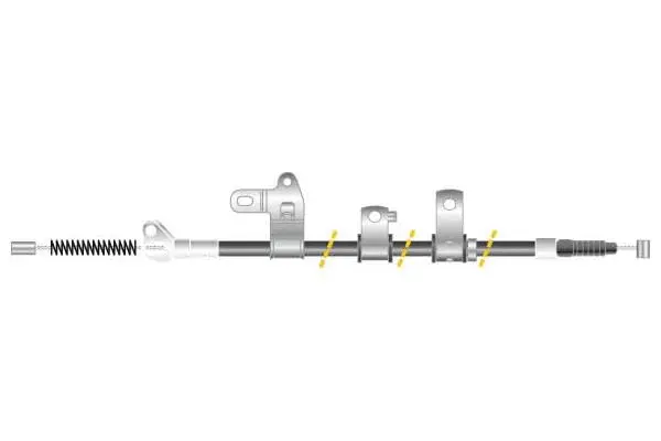 Cable Pull, parking brake (CF6139)
