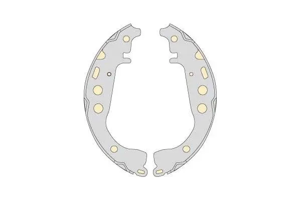 Brake Shoe Set (M772)