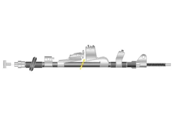 Cable Pull, parking brake (CF6269)