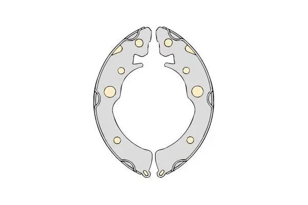 Brake Shoe Set (M660)