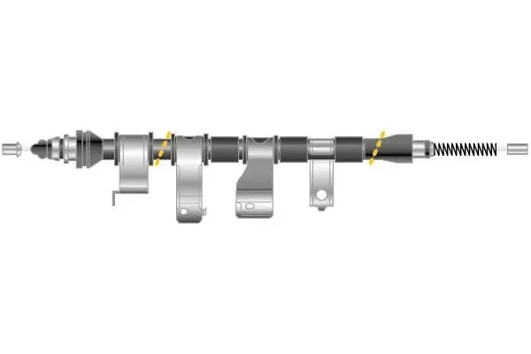 Cable Pull, parking brake (CF6353)
