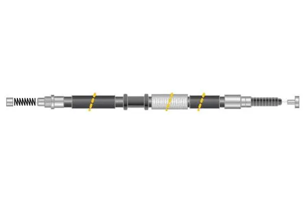 Cable Pull, parking brake (CF5185)