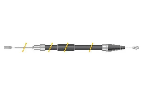 Cable Pull, parking brake (CF5700)