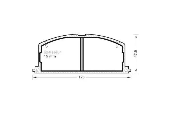 Brake Pad Set, disc brake (239)