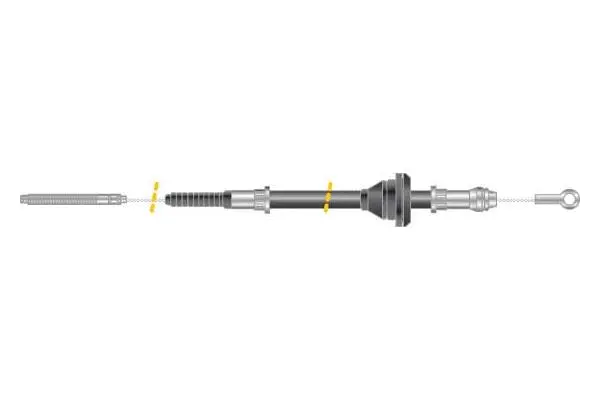 Cable Pull, parking brake (CF5114)