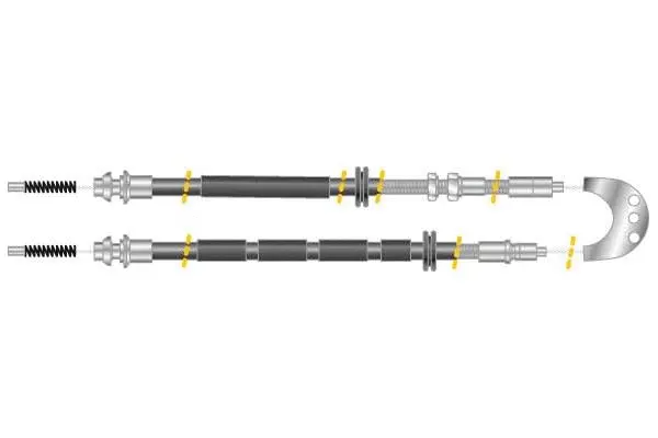 Cable Pull, parking brake (CF5236)