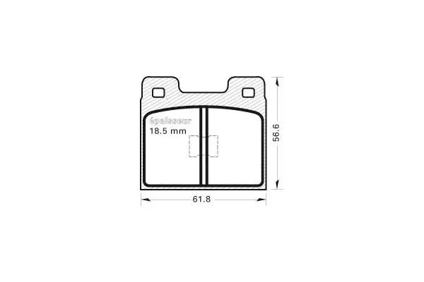 Brake Pad Set, disc brake (77)