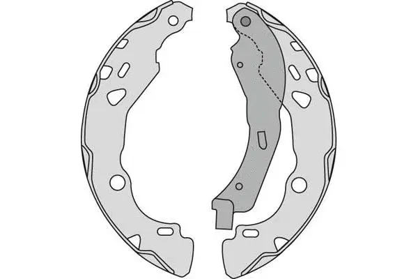 Brake Shoe Set (M922)