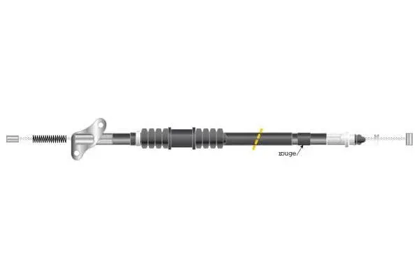 Cable Pull, parking brake (CF6169)