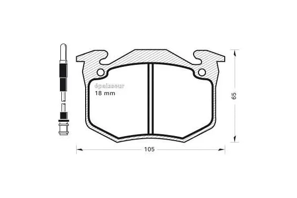 Brake Pad Set, disc brake (146)
