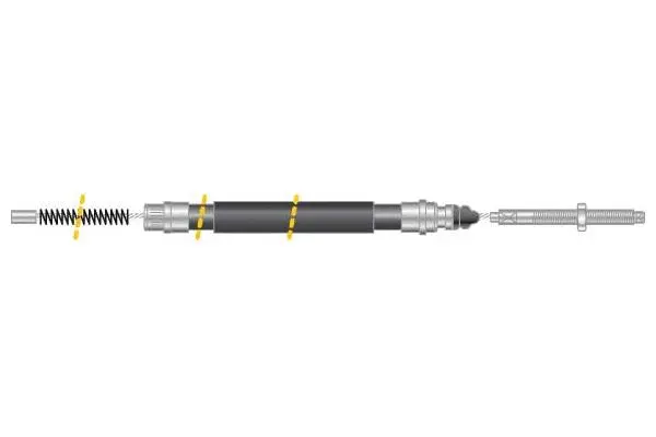 Cable Pull, parking brake (CF5396)