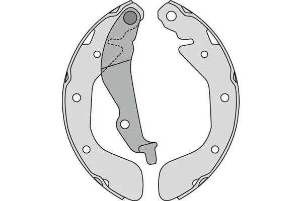 Brake Shoe Set (M835)