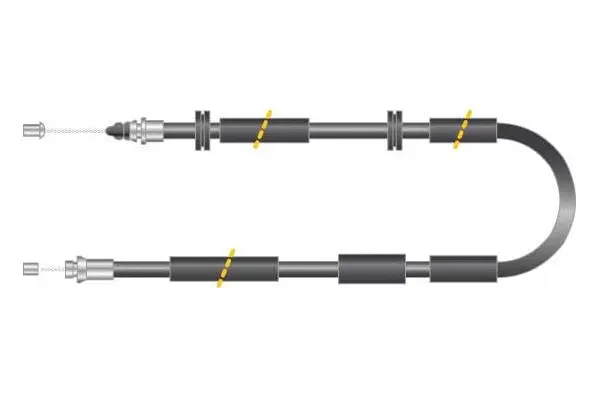 Cable Pull, parking brake (CF5720)